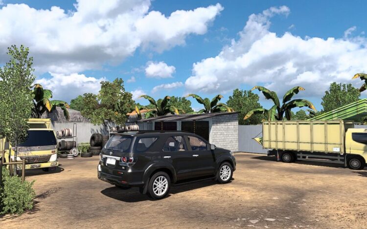 Toyota Fortuner AN50 ETS2 Car Mod 1.47 to 1.55