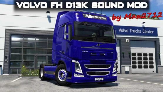 Volvo FH4 500 D13K Sound Pack v1.2