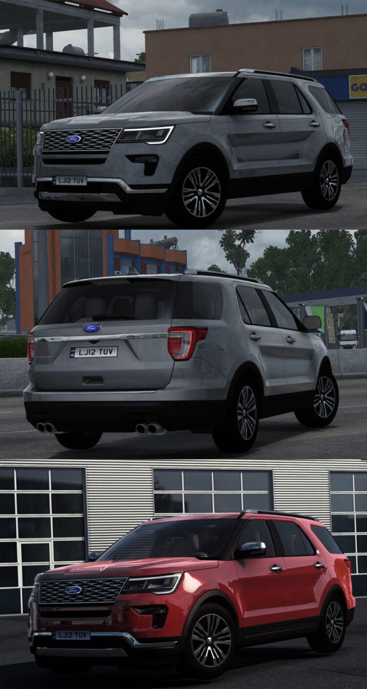 Ford Explorer Platinum 2019 V1.8 1.55
