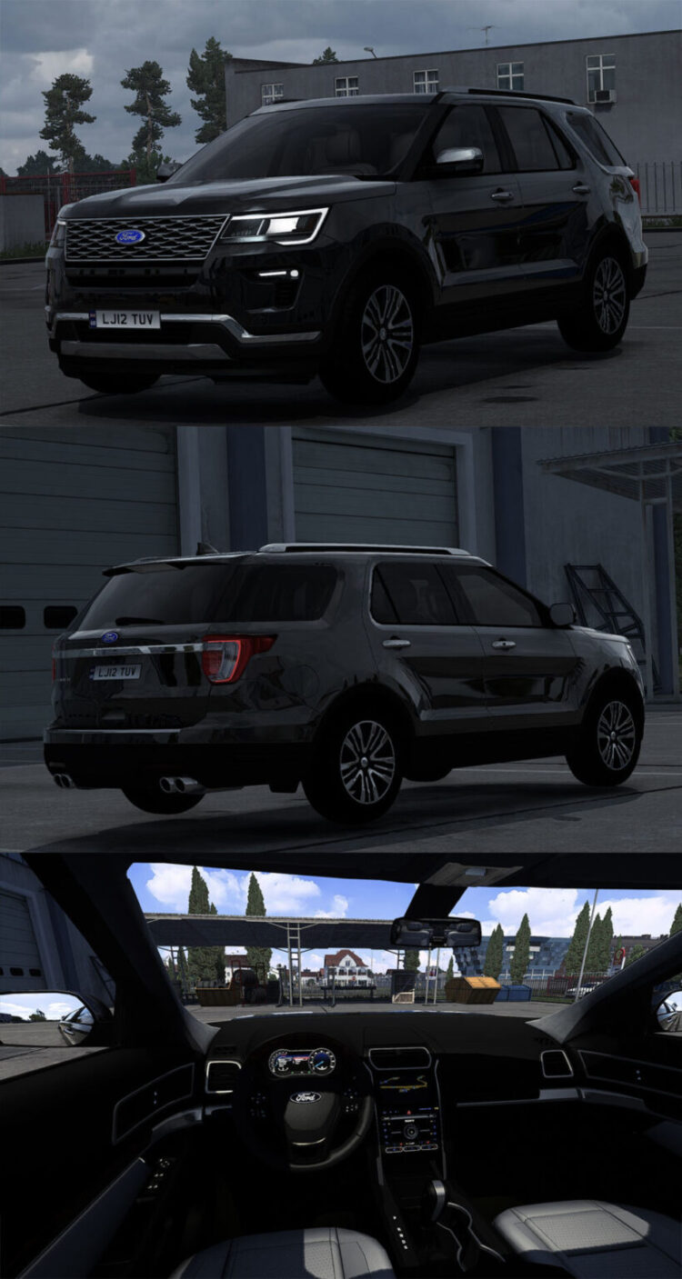 Ford Explorer Platinum 2019 V1.8 1.55