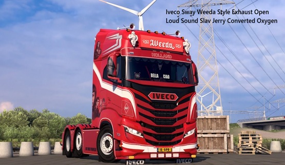 Iveco Sway Exhaust Open Loud Sound