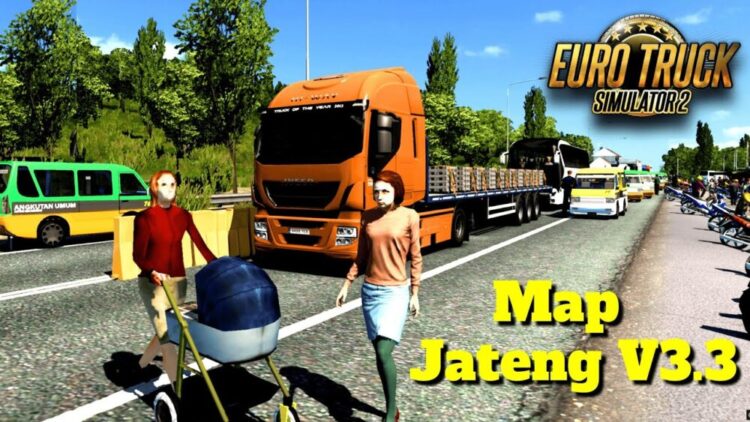 New Map Jateng V3.3 Update to ETS2 1.55