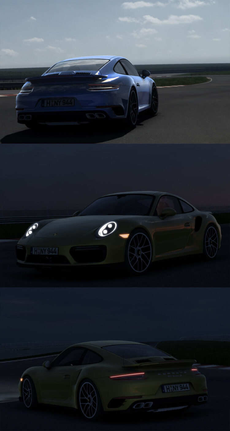 Porsche 991.2 911 Turbo S 2016 V2.2 1.55