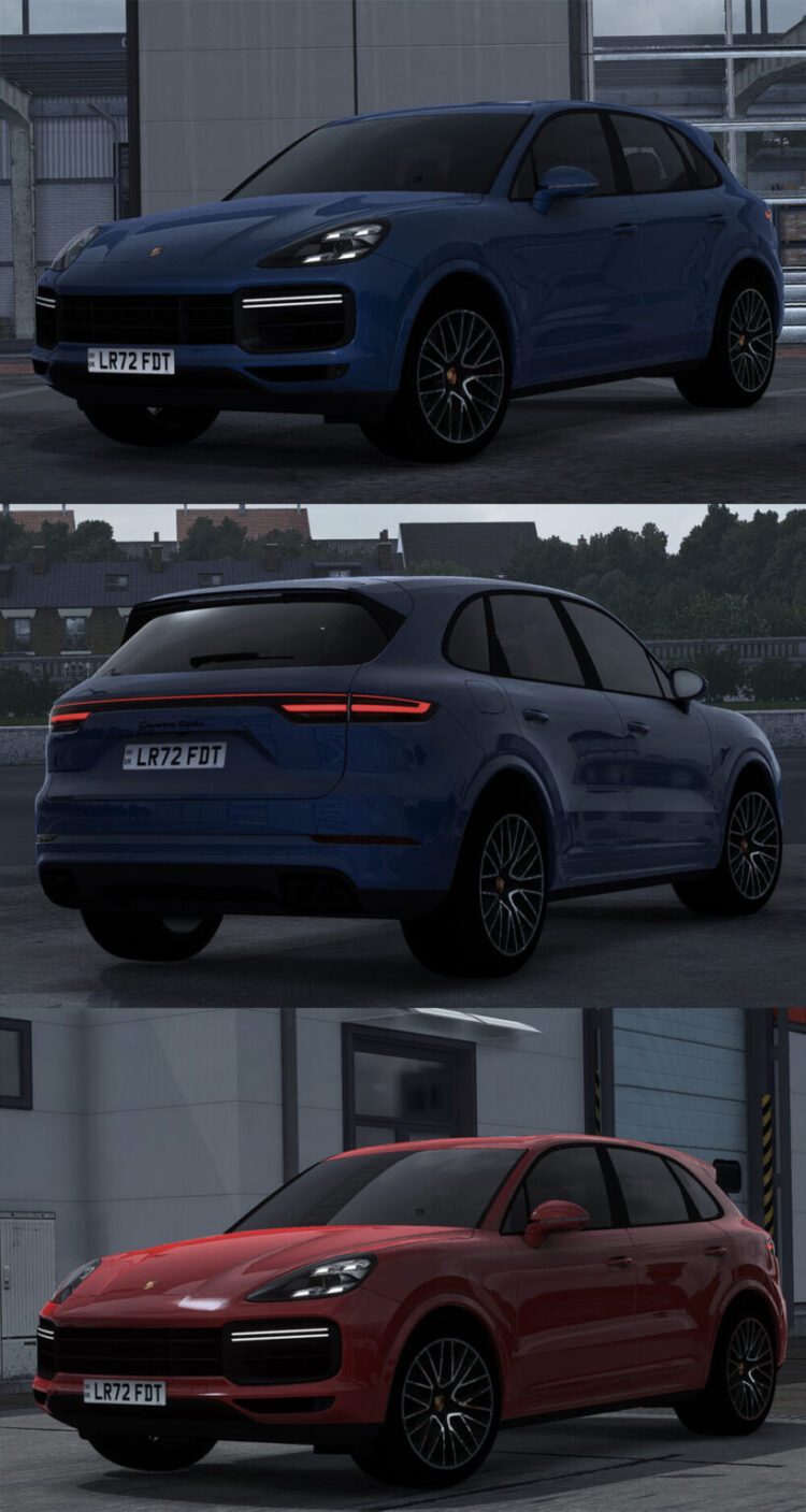 Porsche Cayenne Turbo 2022 E3 V1.7 1.55