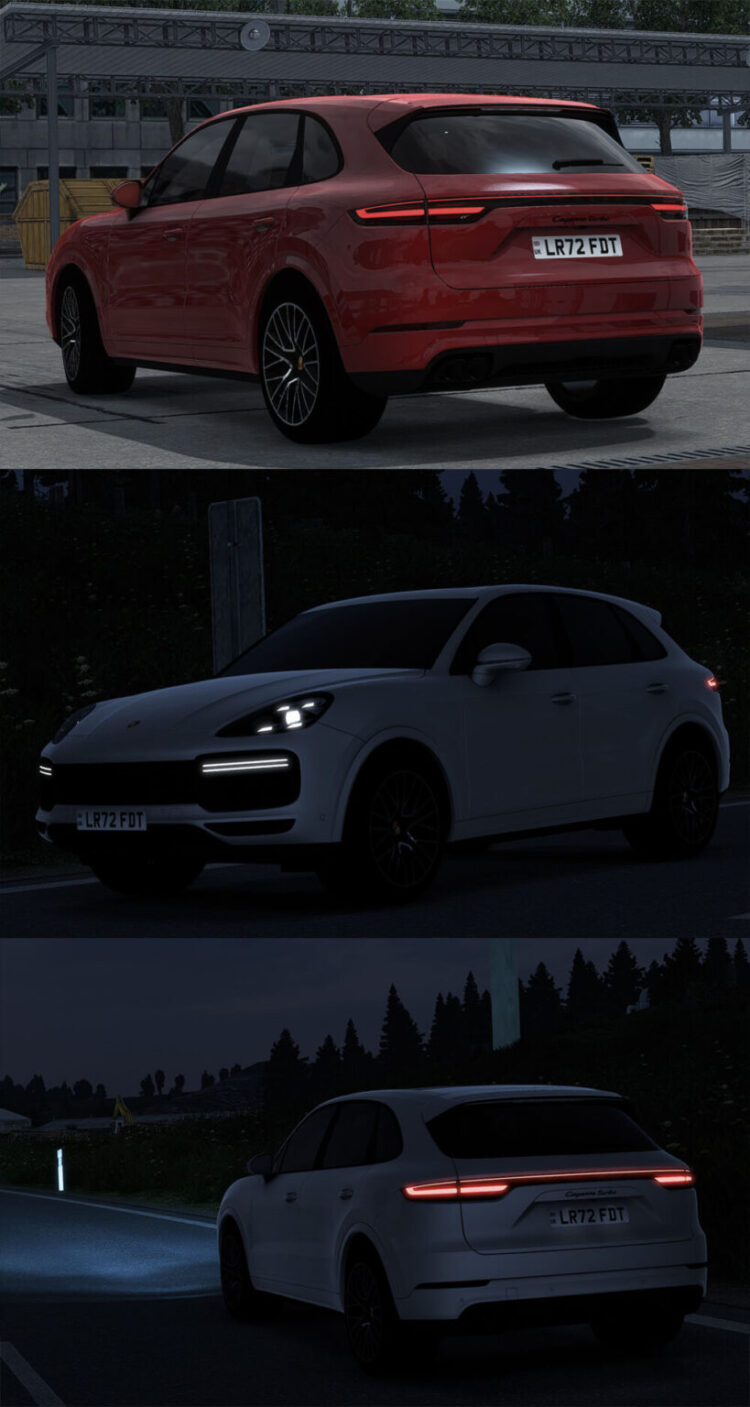 Porsche Cayenne Turbo 2022 E3 V1.7 1.55