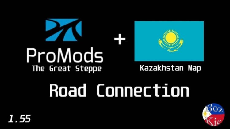 Promods the Great Steppe (TGS) - Kazakhstan Map Road Connection v0.3