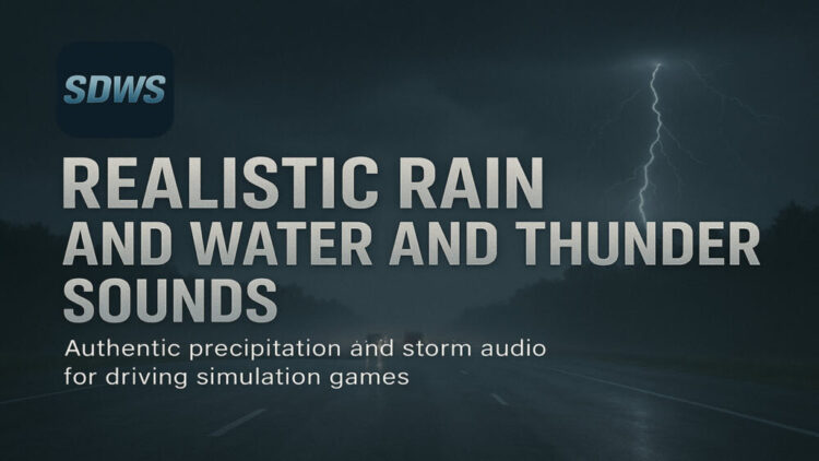 Realistic Rain & Water & Thunder Sounds V8.6