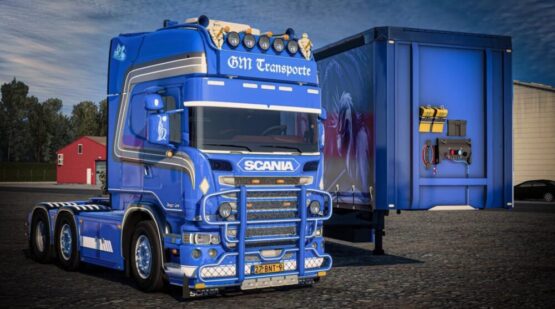Scania DangerLand R620 + Jumbo FCP Trailer v1.55
