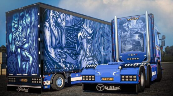 Scania DangerLand R620 + Jumbo FCP Trailer v1.55