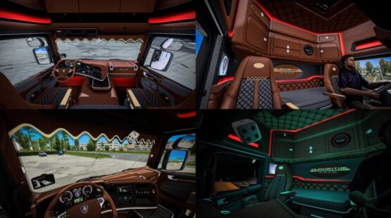 Scania DangerLand R620 + Jumbo FCP Trailer v1.55