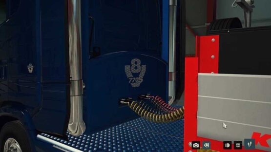 Scania PGRS V8 Backwall v1.0