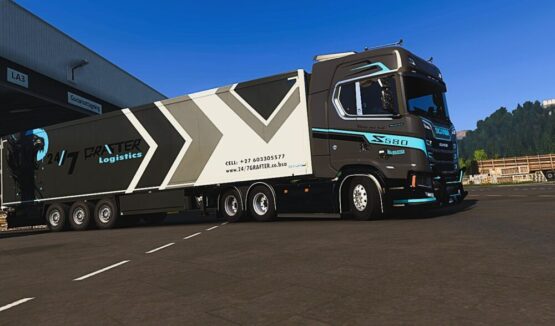 Scania S Optimus mansory version with bullbar