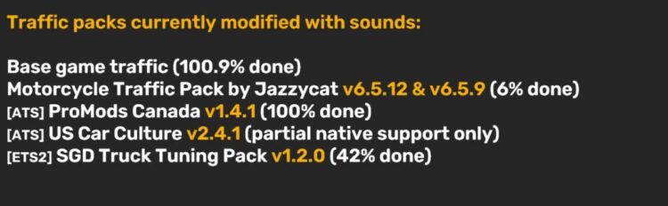 Sound Fixes Pack v25.35