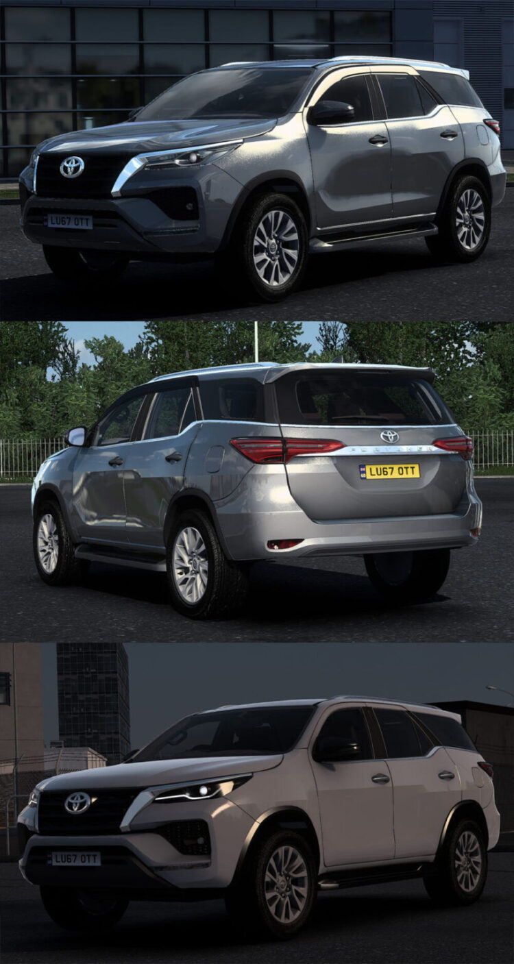 Toyota Fortuner AN160 V1.8 1.55