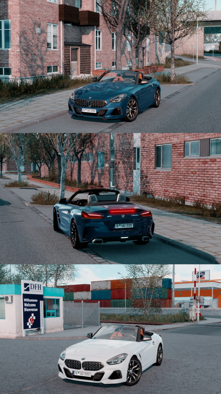 2019 BMW Z4 M40i 1.7 1.55X | ETS 2 mods