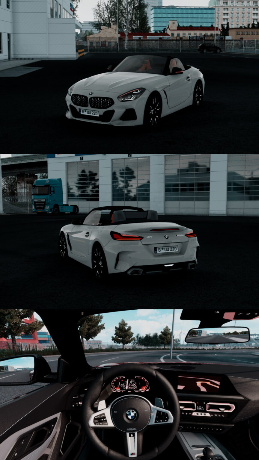 2019 BMW Z4 M40i 1.7 1.55X | ETS 2 mods