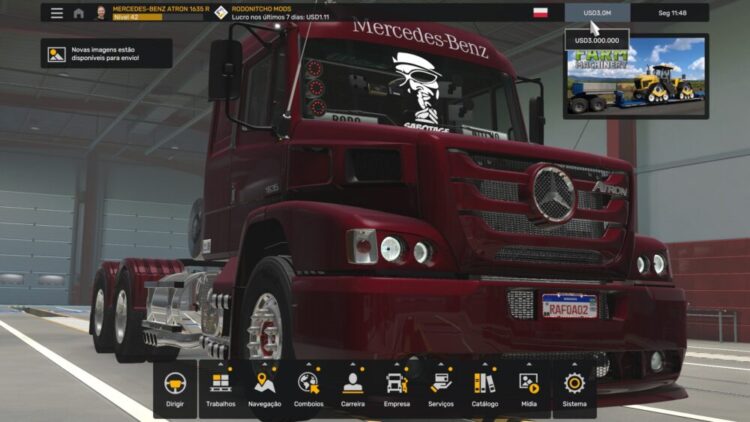 PROFILE MERCEDES-BENZ ATRON 1635 RAFAEL ALVES BY RODONITCHO MODS 1.0 1.56 28 09 2025