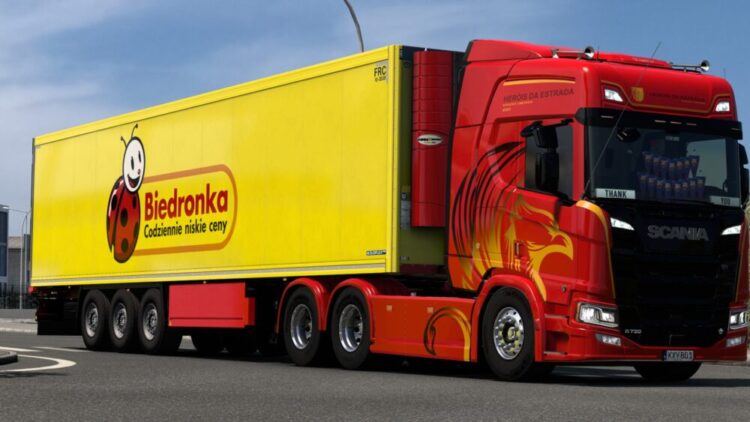 BIEDRONKA KRONE COOL LINER BY RODONITCHO MODS 1.0 1.50 1.56 09 09 2025