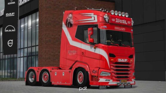 DAF XG+ 530 Weeda Sopranos + Trailer v3.0