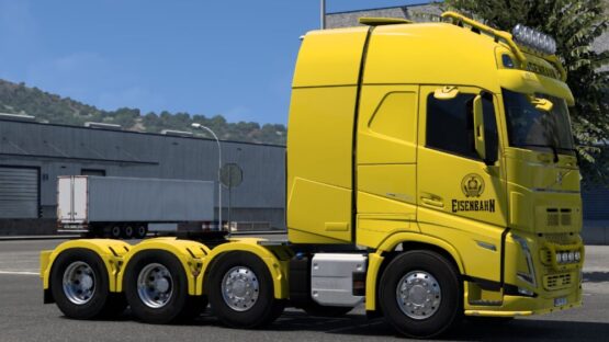 EISENBAHN VOLVO FH5 BY RODONITCHO MODS 2.0 1.55 1.56 31 08 2025