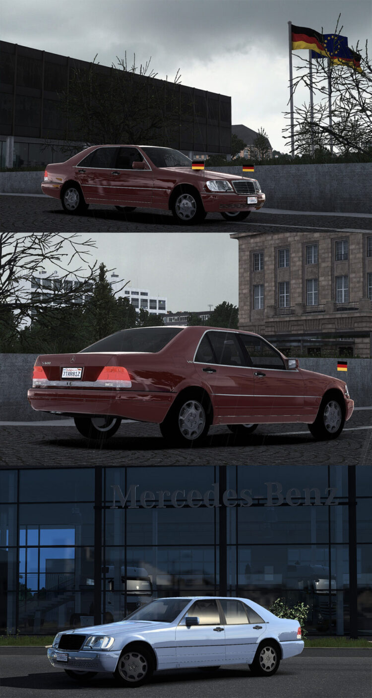 Mercedes-Benz W140 S-Class S600 V2.0 1.56