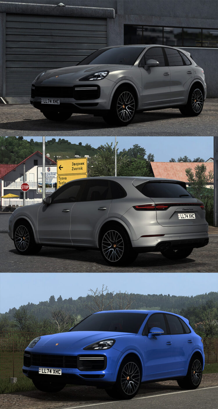 Porsche Cayenne Turbo 2022 E3 V1.8 1.56