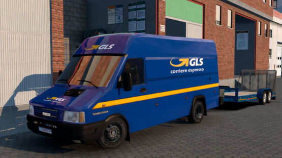 Iveco Daily 35-10 + Trailer v1.55