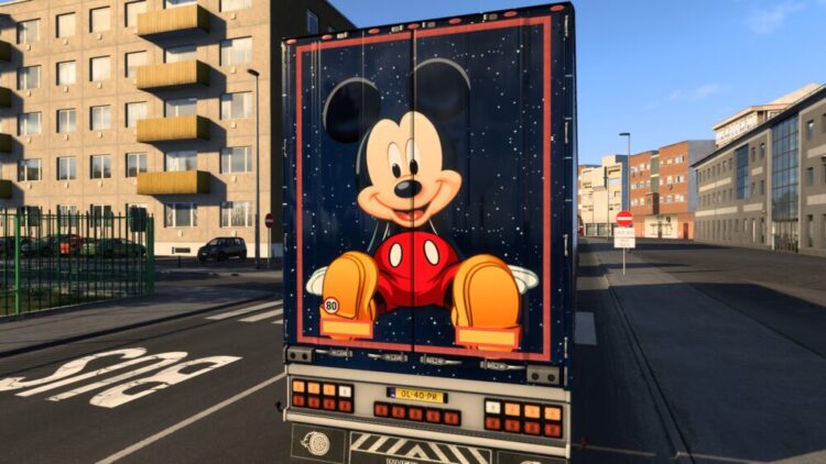Mickey Mouse Volvo FH5 Combo Skin pack