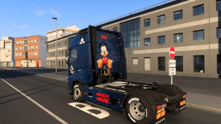 Mickey Mouse Volvo FH5 Combo Skin pack