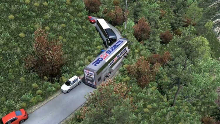 Peru Death Road Map working on all ETS2 versions