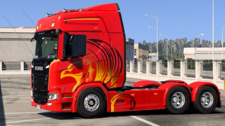 SCANIA R 2019 CRJ MODDING BY RODONITCHO MODS 1.0 1.55 1.56 02 09 2025
