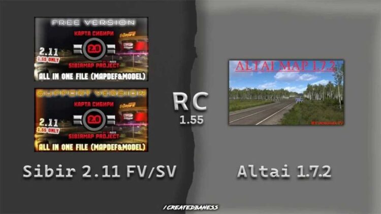 SibirMap – AltaiMap RC v1.0
