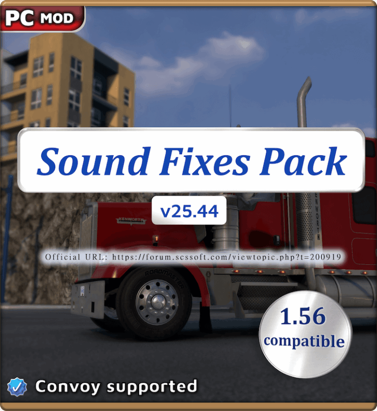 Sound Fixes Pack v25.44