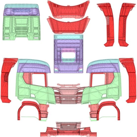 TEMPLATES 8K SCANIA R 2019 CRJ MODDING BY RODONITCHO MODS 1.0 16 09 2025