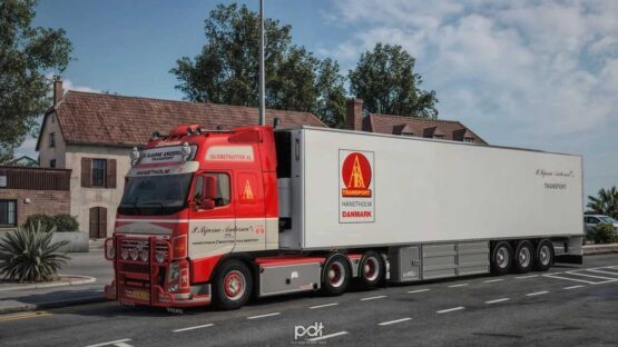 Volvo FH3 P.Bjarne Andersen + Trailer v3.0