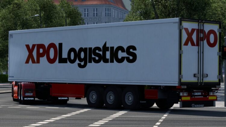 XPO LOGISTICS KRONE COOL LINER BY RODONITCHO MODS 1.0 1.50 1.56 08 09 2025