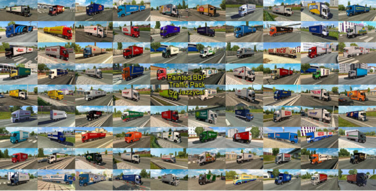 Painted BDF Traffic Pack by Jazzycat v15.6.9
