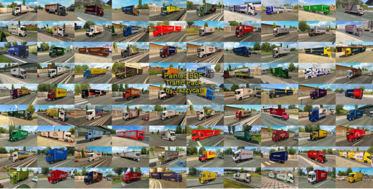 Painted BDF Traffic Pack by Jazzycat v15.6.9