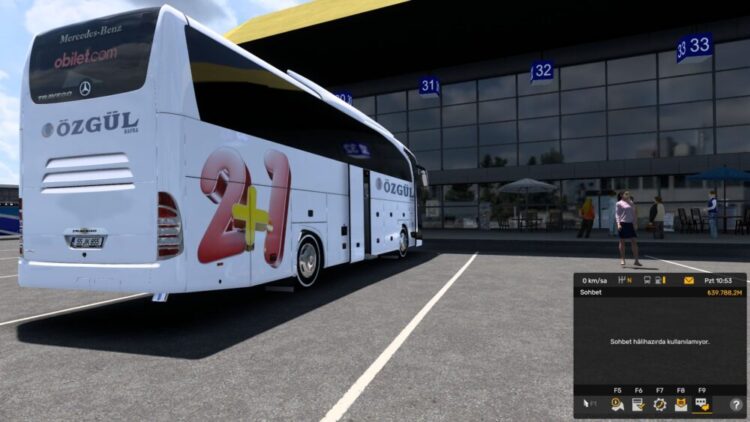 Özgül Bafra Bus Travego 15 Shd Skin