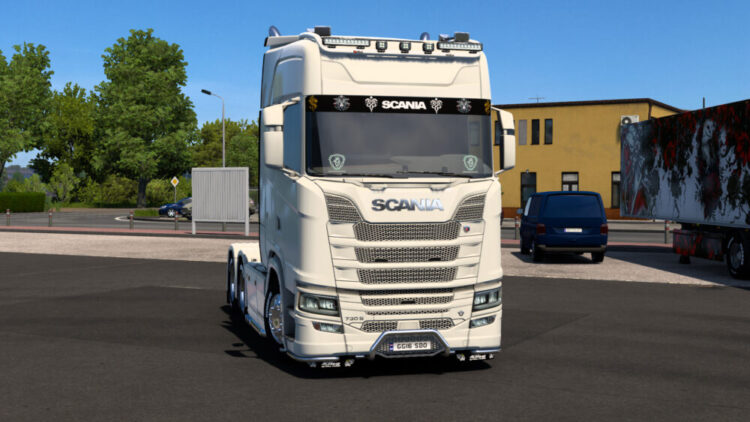 kaiju no 8 Scania Window Sticker Pack