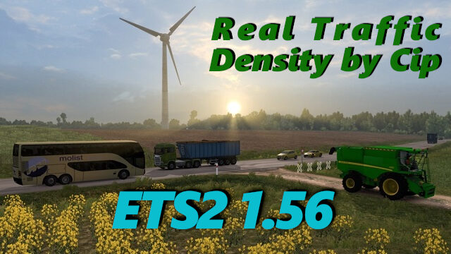 Real Traffic Density ETS2 1.56