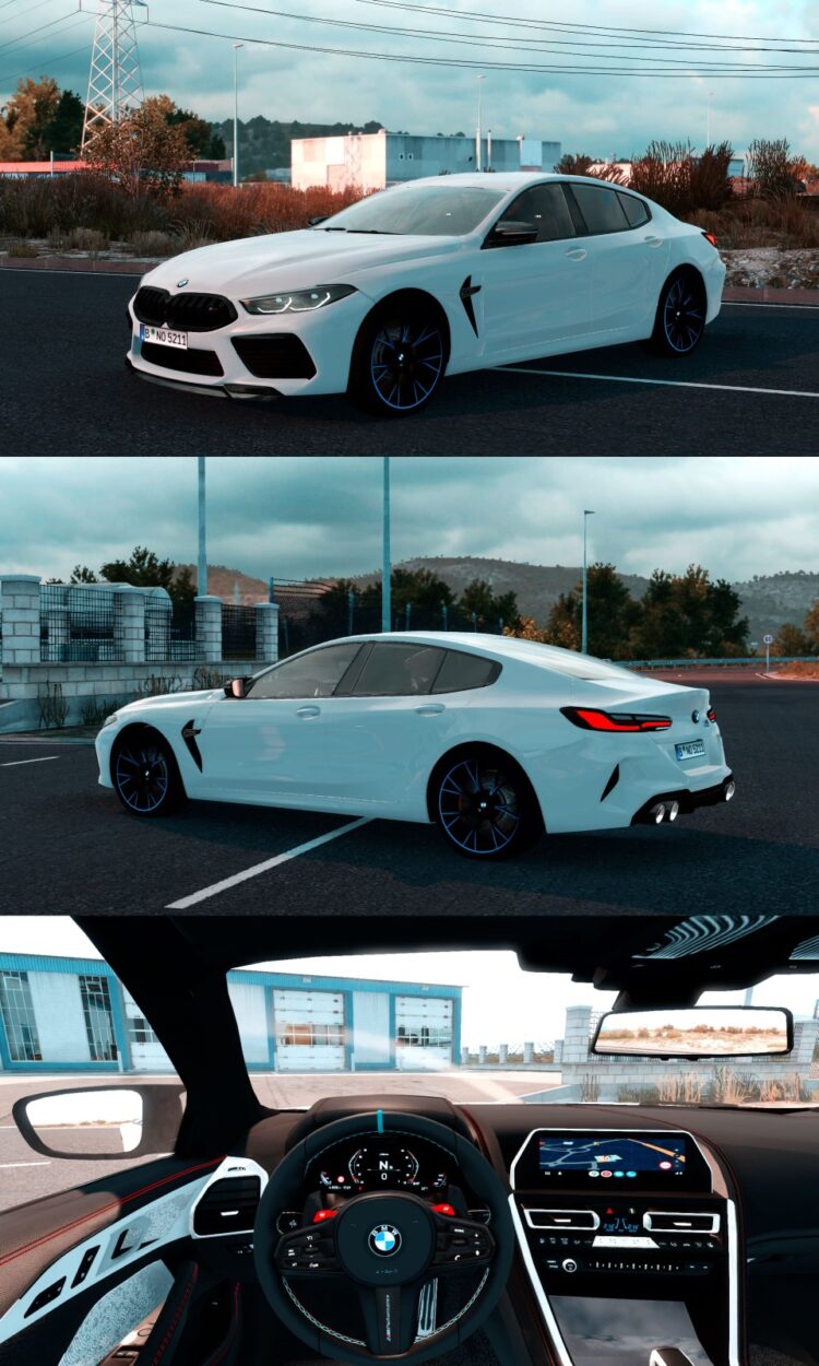 2022 BMW M8 Competition G16 3.3 1.56x