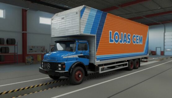 [ETS2] Classic Mercedes-Benz L-Series Truck Mod (Brazilian LOJAS CEM Livery)
