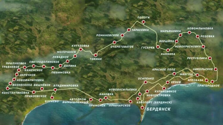 Berdyansk Road to the Sea of ​​Azov v0.8 (1.56)