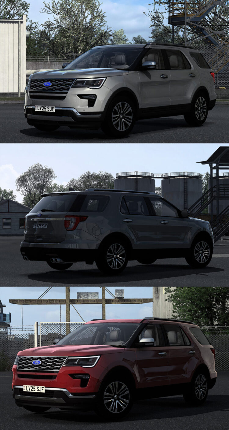 Ford Explorer Platinum 2019 V1.9 1.56