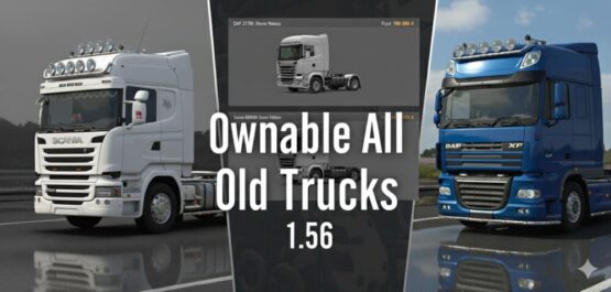 ✨Ownable All Old Trucks – Dealer Unlock (1.56+) ✨