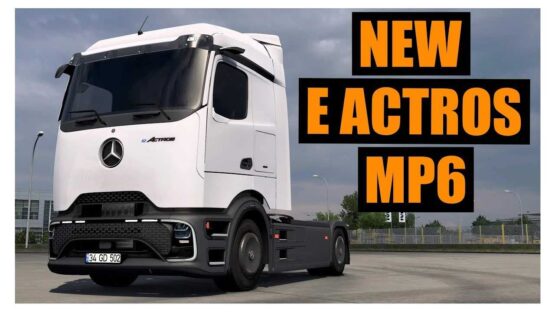 Mercedes Benz eActros MP6 v1.4 (1.56)