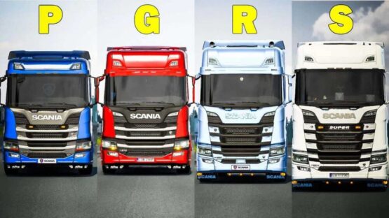 Next Generation Scania PGRS Pack v1.56