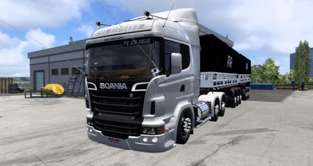 CONJUNTO SCANIA HIGHLINE+3×3 RANDON CURTO LIBERADO