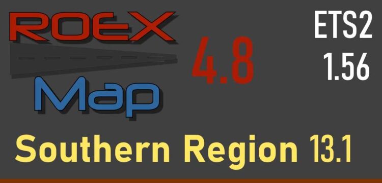 Roextended 4.8 &ndash; Southern Region 13.1 Road Connection v1.0 (1.56)